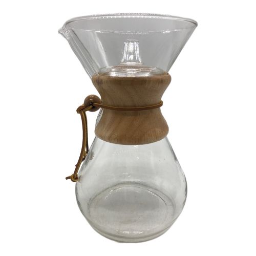 CHEMEX (ケメックス) コーヒーメーカー 8カップ CM-8A 23cm コーヒーサーバー * ガラス蓋付