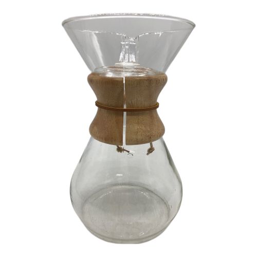 CHEMEX (ケメックス) コーヒーメーカー 8カップ CM-8A 23cm コーヒーサーバー * ガラス蓋付