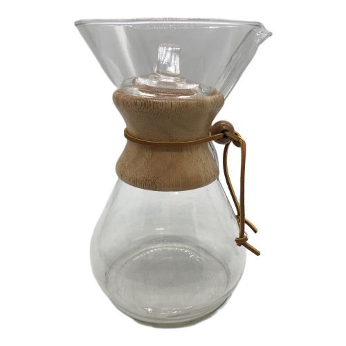 CHEMEX (ケメックス) コーヒーメーカー 8カップ CM-8A 23cm コーヒーサーバー * ガラス蓋付