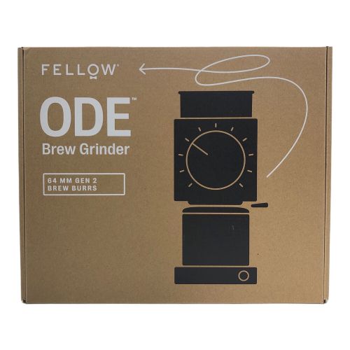 FELLOW コーヒーグラインダー Ode Brew Grinder Gen2 Matte Black