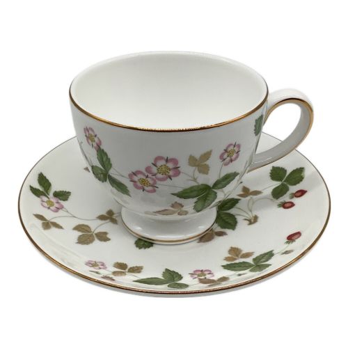 Wedgwood (ウェッジウッド) コーヒーカップ&ソーサー ワイルドストロベリー シュガーポット・プレート1