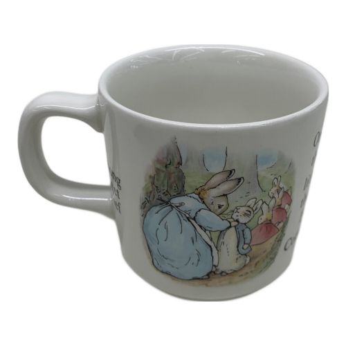 Wedgwood (ウェッジウッド) カップ＋プレートセット ピーターラビット 各2ｐ