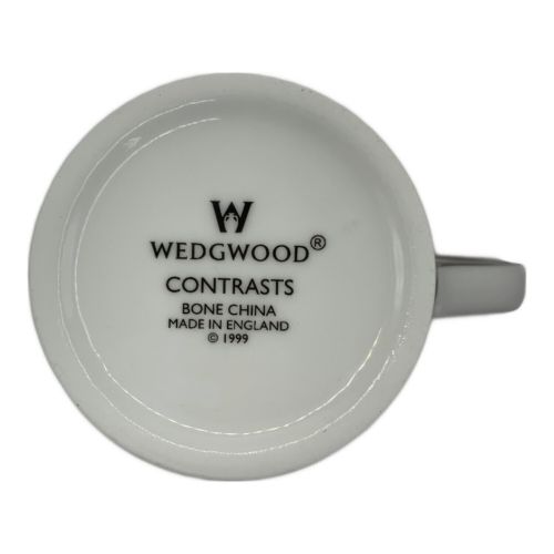 Wedgwood (ウェッジウッド) デミタスカップ&ソーサー コントラスト