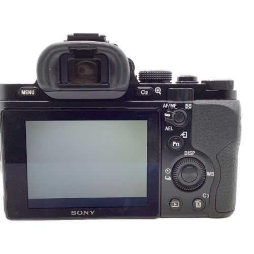 SONY (ソニー) ミラーレス一眼カメラ 液晶ヤケ有 α7 ILCE-7 2470万画素 フルサイズ 専用電池 SDカード対応 3043522