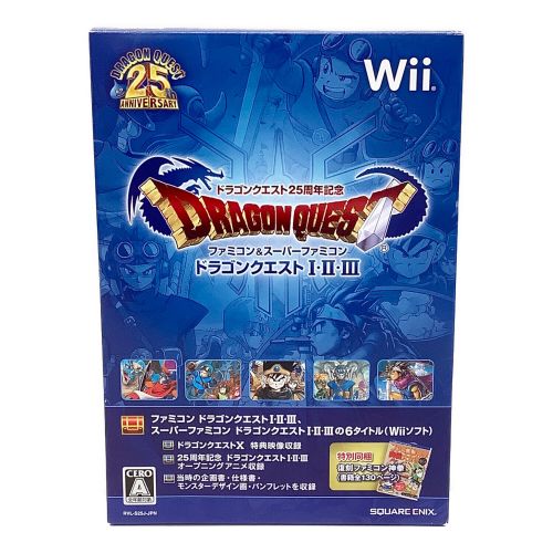 Wii U用ソフト ドラゴンクエスト25周年記念 ドラゴンクエストⅠ・Ⅱ・Ⅲ CERO A (全年齢対象)