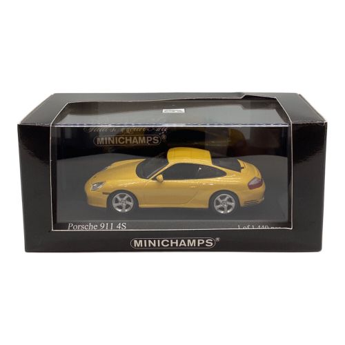 MINICHAMPS (ミニチャンプス) ミニカー 1/43スケール イエロー Porsche 911 4S 2001