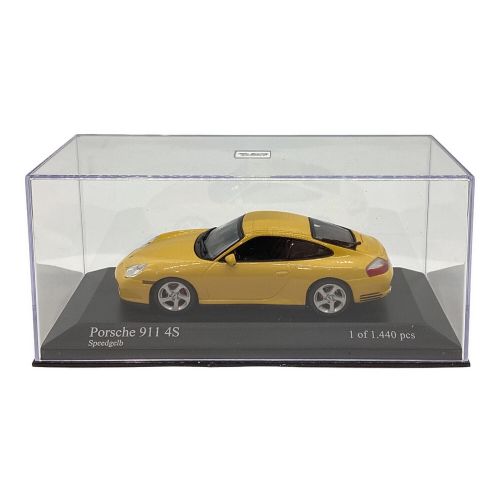 MINICHAMPS (ミニチャンプス) ミニカー 1/43スケール イエロー Porsche 911 4S 2001