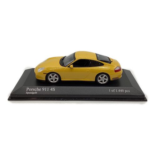 MINICHAMPS (ミニチャンプス) ミニカー 1/43スケール イエロー Porsche 911 4S 2001