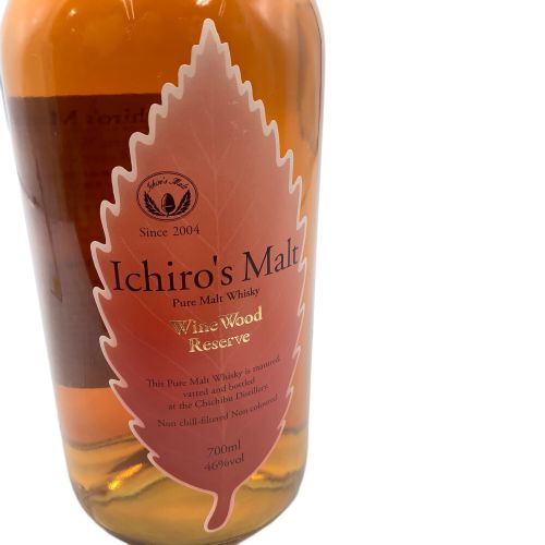 Ichiro's Malt (イチローズモルト) ジャパニーズ 700ml WINE WOOD RESERVE 未開封