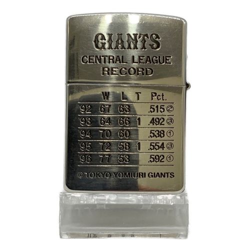 GIANTS (東京読売ジャイアンツ) ZIPPO スタンド付