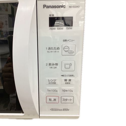 Panasonic (パナソニック)電子レンジ NE-E22A3-W 2019年製 50Hz／60Hz