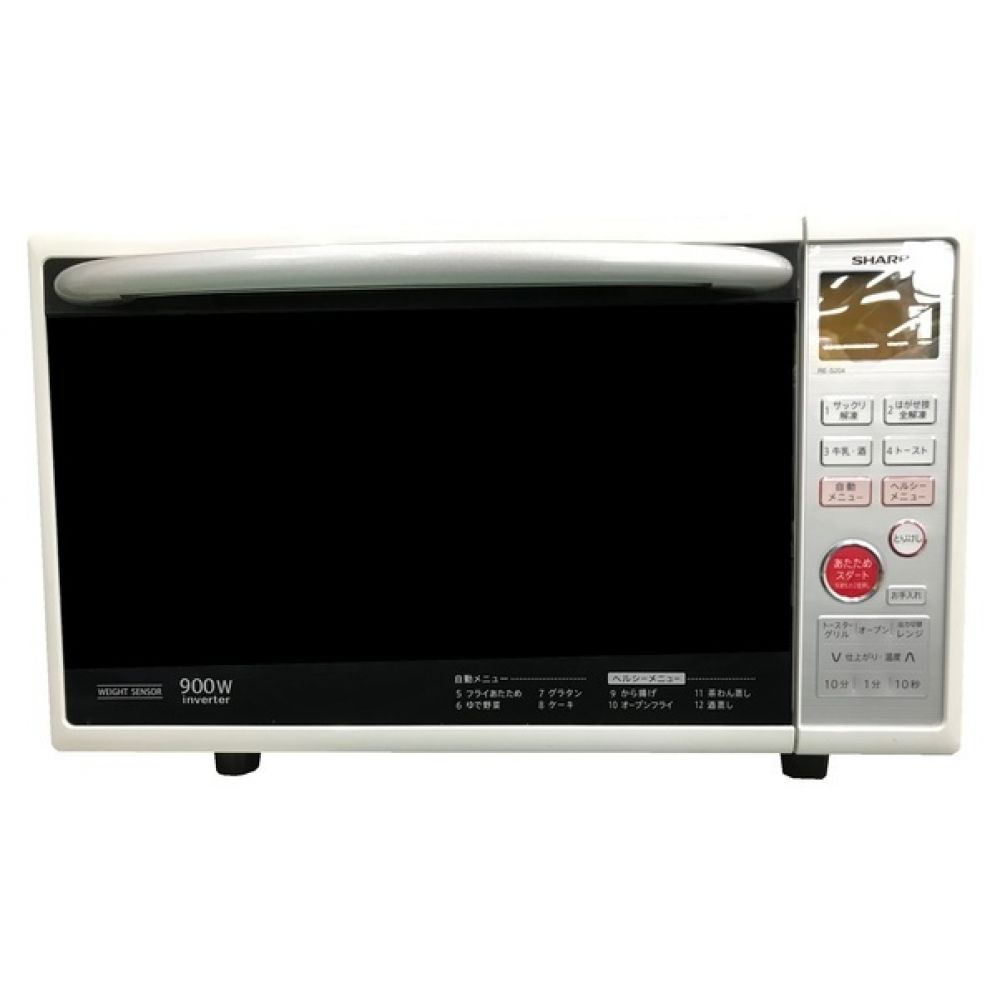 SHARP (シャープ) 2012年製 900W オーブンレンジ RE-S204-W 2012年製 900W 50Hz／60Hz｜トレファクONLINE