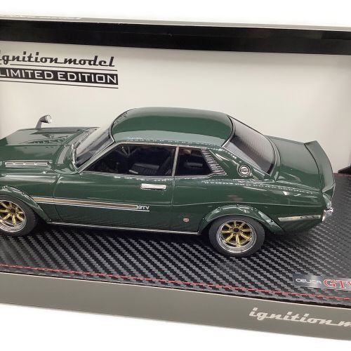 株式会社ティーケー.カンパニー 1/18 Toyota Celica 1600GTV (TA22) Green With Engine 未使用品