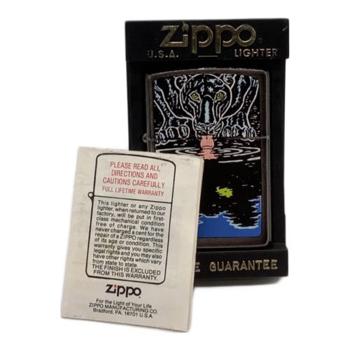 ZIPPO (ジッポ) ZIPPO 1993年6月USA Barrett Smythe Collection クロヒョウ