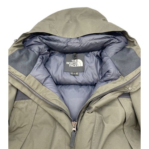 THE NORTH FACE (ザ ノース フェイス) マウンテンダウンジャケット メンズ SIZE L グリーン×ブラック ND91737