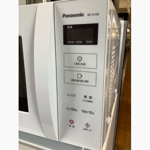 Panasonic (パナソニック) 電子レンジ NE-FL100-W 2022年製 900W