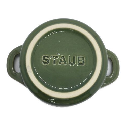 Staub (ストウブ) ピピ・ココット ラウンド10cm カーキ