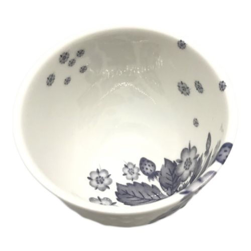 Wedgwood (ウェッジウッド) ジャパニーズ ティー フォー ツー ストロベリーブルームインディゴ 急須1/湯呑み2