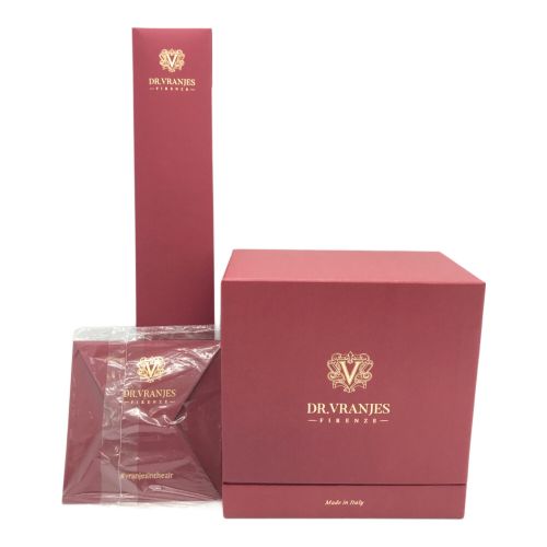 DR.VRANJES (ドットール・ヴラニエス) ルームフレグランス ROSSO NOBILE 250ml / Diffuser + 80g candle 限定 GIFT BOX