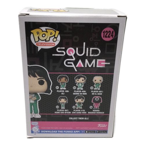 FUNKO (ファンコ) ボビングヘッドフィギュア SOUID GAME KANG SAE-BYEOK