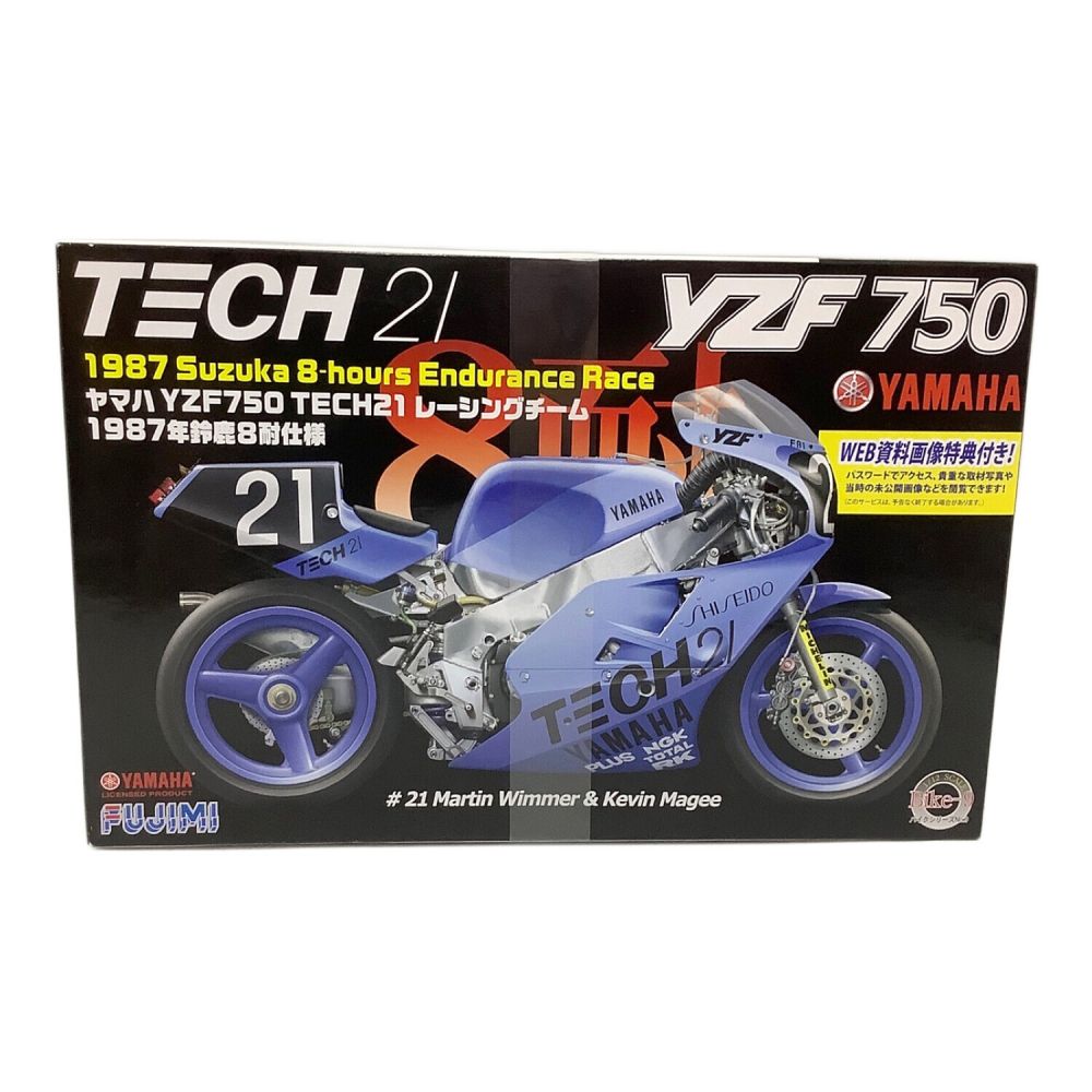 フジミ模型 (フジミモケイ) 1/12 ヤマハ YZF750 TECH21レーシングチーム 1987年鈴鹿8耐仕様 「BIKEシリーズ No.9」  □未開封品｜トレファクONLINE