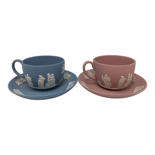 Wedgwood (ウェッジウッド) カップ&ソーサー ジャスパー 2Pセット