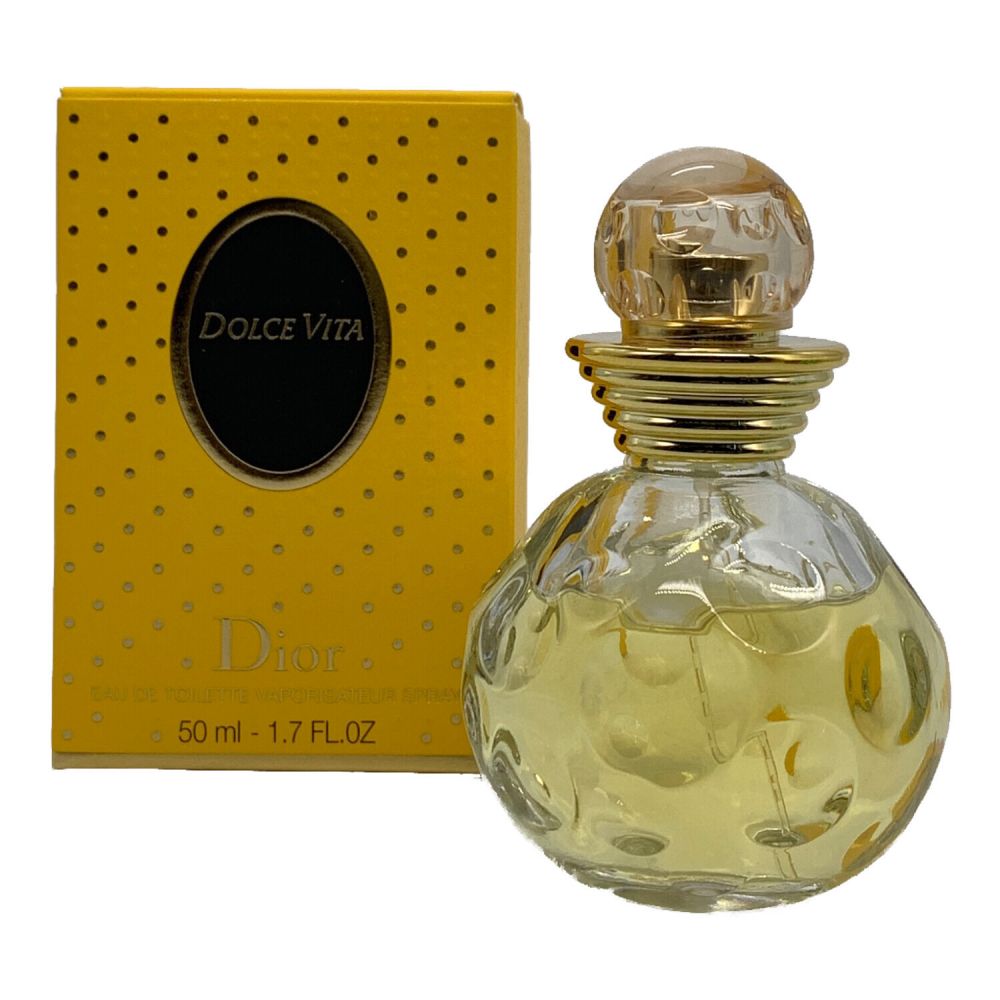 Dior (ディオール) オードトワレ ドルチェ ヴィータ 50ml 残量80%-99%｜トレファクONLINE