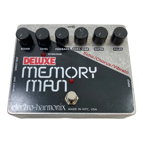 Electro Harmonix (エレクトロハーモニクス) エコー/コーラス/ヴィブラート DELUXE MEMORY MAN