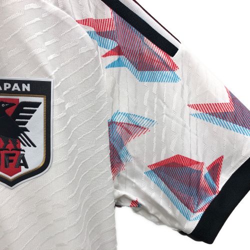 adidas (アディダス) サッカーユニフォーム メンズ SIZE M ホワイト 2022 日本代表 アウェイ HF1849