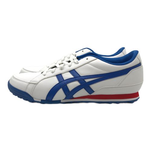 asics (アシックス) ゴルフシューズ メンズ SIZE 27.5cm ホワイト×ブルー 1113A009