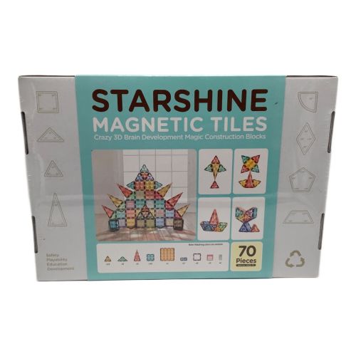 知育玩具 未開封 STARSHINE MAGNETIC TILES