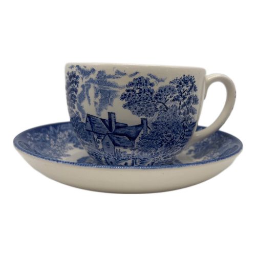 Wedgwood (ウェッジウッド) カップ&ソーサー ウィリー・ロットのコテージ ロマンティックイングランド 2Pセット