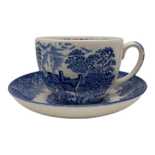 Wedgwood (ウェッジウッド) カップ&ソーサー ウィリー・ロットのコテージ ロマンティックイングランド 2Pセット