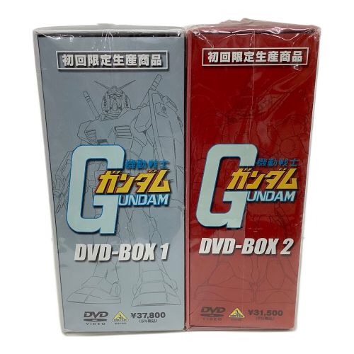 BANDAI VISUAL 機動戦士ガンダム DVD-BOX 1･2セット