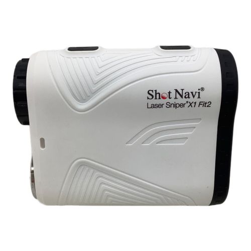 Shot Navi (ショットナビ) レーザー測定器 ホワイト X1Fit2