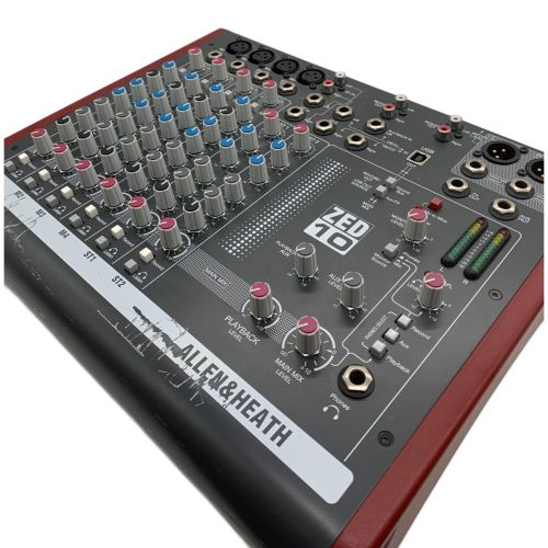 ALLEN&HEATH ミキサー ZED-10 動作確認済み Z10X 574019