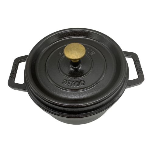 Staub (ストウブ) 両手鍋 20cm ブラック