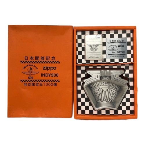 ZIPPO INDY500 日本開催記念品 1000個限定 No.0637