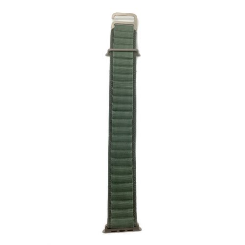 Apple (アップル) Apple Watch ULTRA Green Alpine Loop S MNHJ3J/A GPS+Cellularモデル 49mm 〇 バッテリー:Sランク(100%) 程度:Bランク MX1CXC49PR