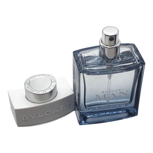 BVLGARI (ブルガリ) 　MAN　オードパルファム グレイシャルエッセンスコフレ 100ml×15ml 残量80%-99%