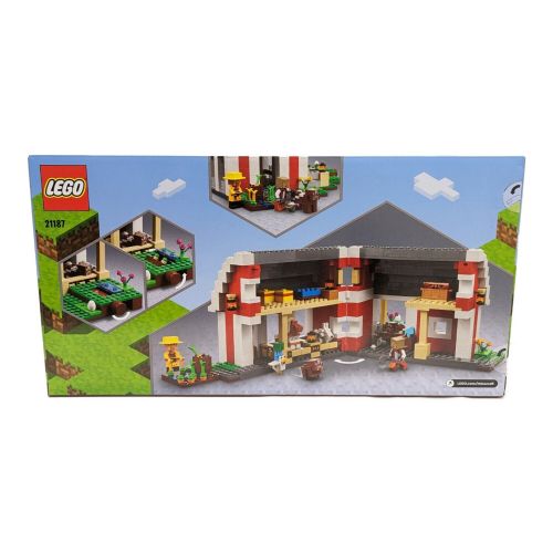 LEGO (レゴ) ブロック 【未開封品】LEGO 赤い馬小屋 「レゴ マインクラフト」 21187