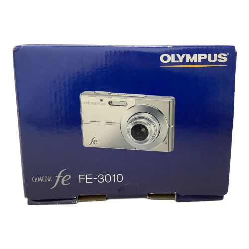 OLYMPUS (オリンパス) コンパクトデジタルカメラ ※バッテリー収納ストッパー折れ有 FE-3010 1200万画素 専用電池 xDピクチャーカード W81A18460