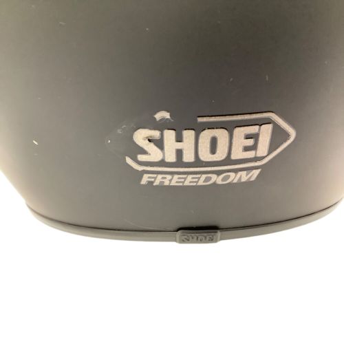 SHOEI (ショーエイ) バイク用ヘルメット SIZE XL FREEDOM マットブラック キズ有 2013年製 PSCマーク(バイク用ヘルメット)有