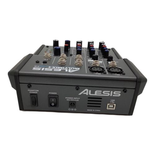 ALESIS オーディオインターフェイス Multimix 4 USB