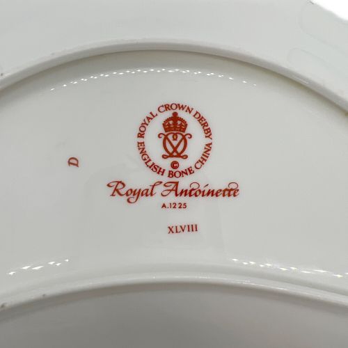 ROYAL CROWN DERBY (ロイヤルクラウンダービー) サラダプレート クレセントディッシュ ロイヤルアントワネット