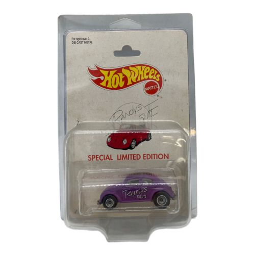 HOT WHEELS (ホットウィールズ) ミニカー randy stuff special limited edition vw beetle