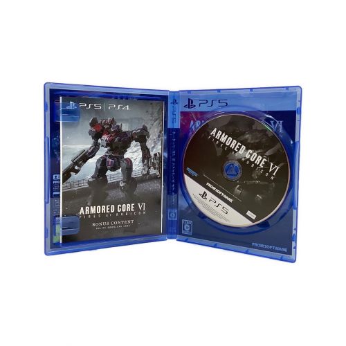 Playstation5用ソフト ARMORED CORE VI FIRES OF RUBICON PS5版 CERO C (15歳以上対象)