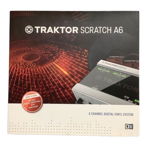 Native Instruments (ネイティヴ インストゥルメンツ) デジタルヴァイナルシステム TRAKTOR Scratch A6