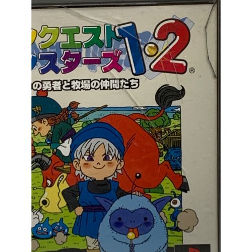 Playstation用ソフト 説明書有 ドラゴンクエストモンスターズ 1・2 -