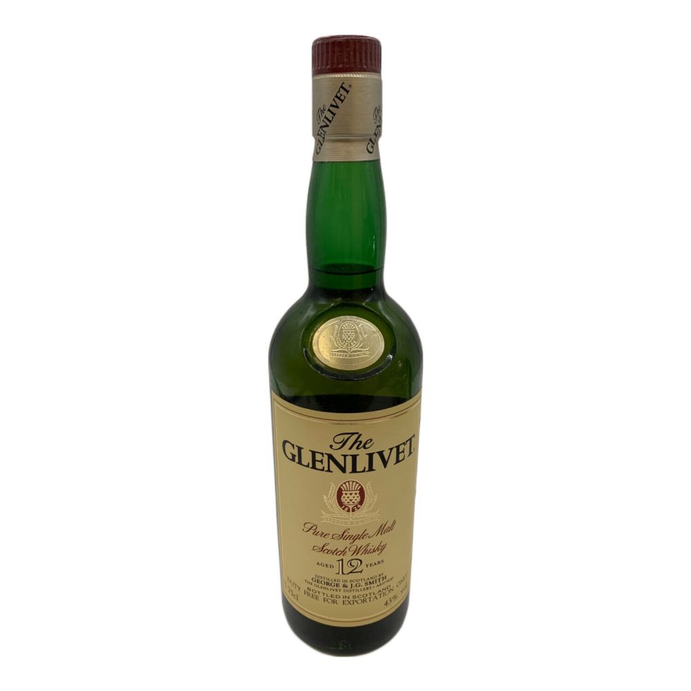 グレンリベット (GLENLIVET) スコッチウィスキー 750ml 12年 未開封｜トレファクONLINE